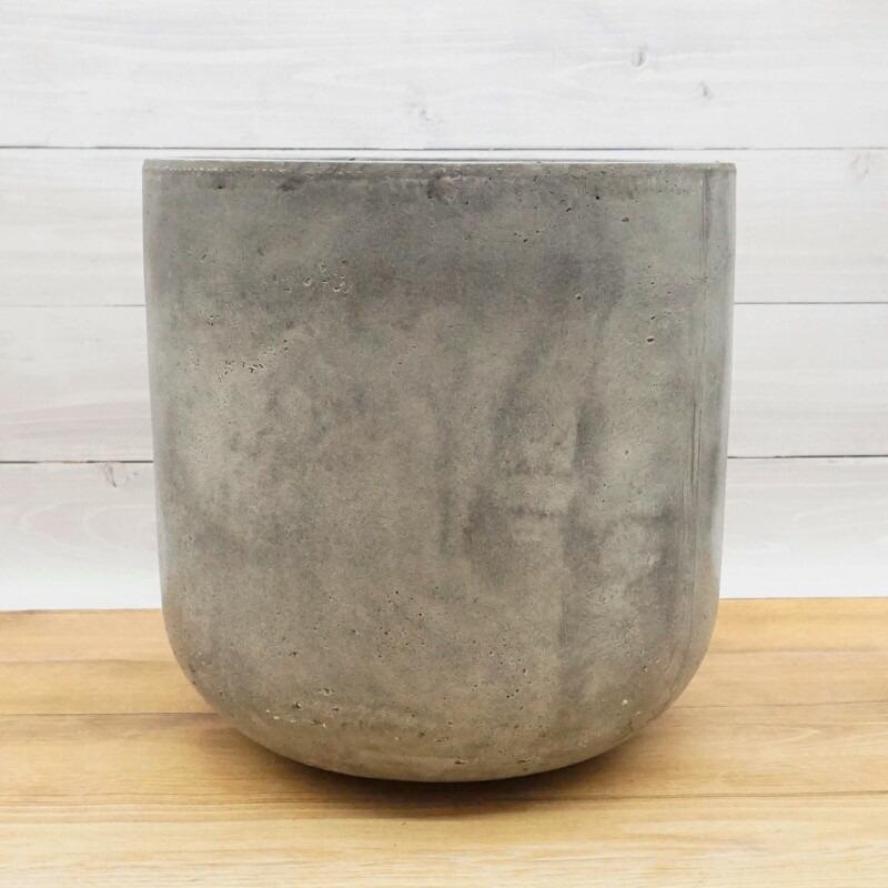 植木鉢 おしゃれ 大型 ファントムUポットS 32cm 10.5号 底穴あり セメント プランター 鉢 室内 屋外 鉢植え 観葉植物 塊根植物 花の画像