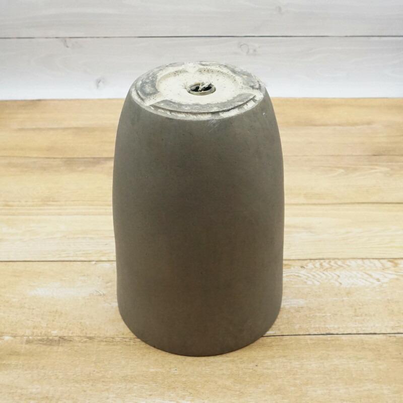 植木鉢 おしゃれ ニュートラコニックS 19cm 6号 穴あり 白 黒 縦長