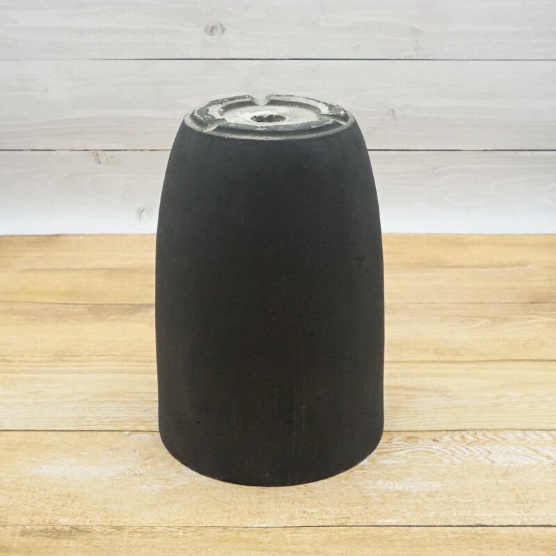 植木鉢 おしゃれ ニュートラコニックS 19cm 6号 穴あり 白 黒