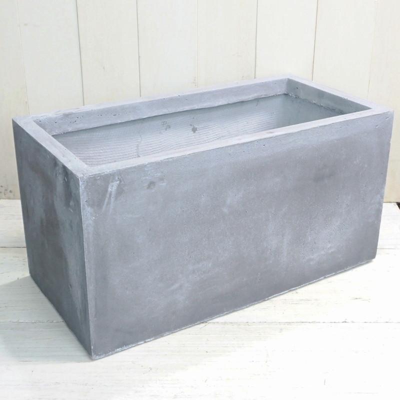 植木鉢 おしゃれ 大型 バスク プランター S(2色) 59cm 軽い セメント プランター 鉢 室内 屋外 鉢植え 観葉植物 多肉植物 塊根_5