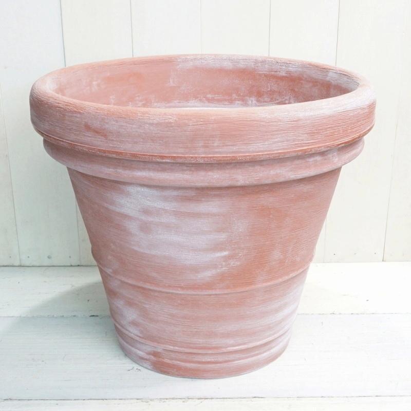 植木鉢 おしゃれ 大型 軽い ボルドー 2L(2色) 60cm 20号 ポリエチレン プランター 鉢 室内 屋外 鉢植え 観葉植物 多肉植物 塊根｜aarde-pot｜02