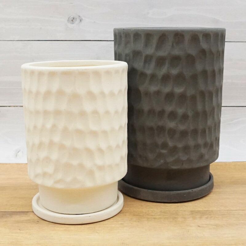 口径14.5cm植木鉢多肉塊根観葉植物ハンドメイド陶器陶芸