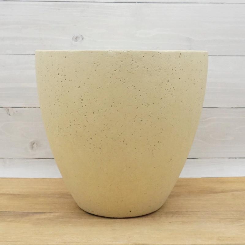植木鉢 おしゃれ セメント フォリオエッグL 30cm 10号 穴あり