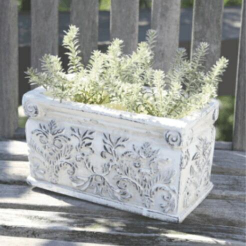 植木鉢 アンティーク ダイナスティレクトポットM 24cm x 13cm 穴あり