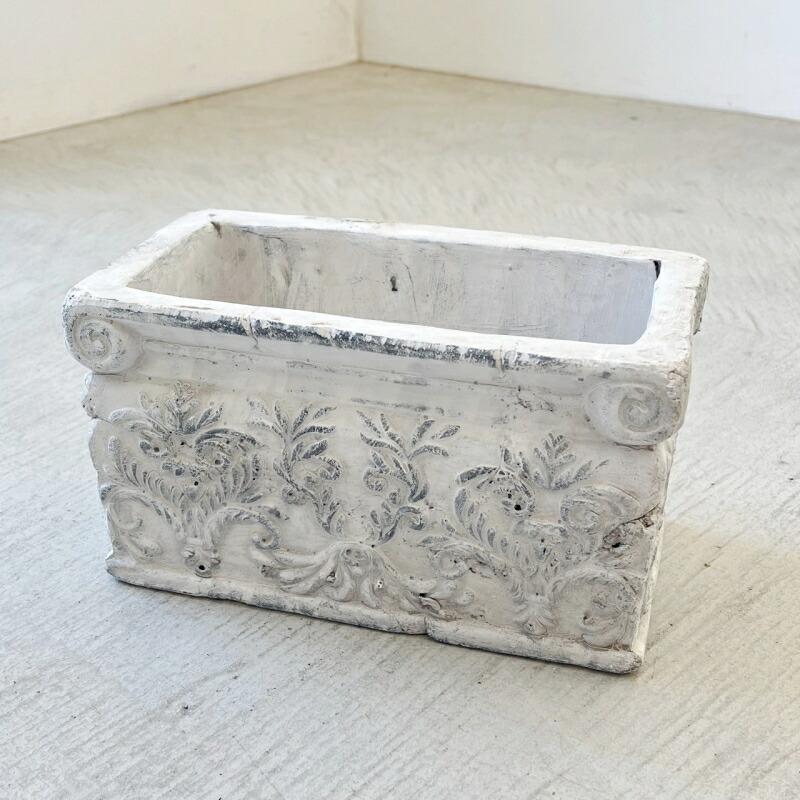 植木鉢 アンティーク ダイナスティレクトポットM 24cm x 13cm 穴あり