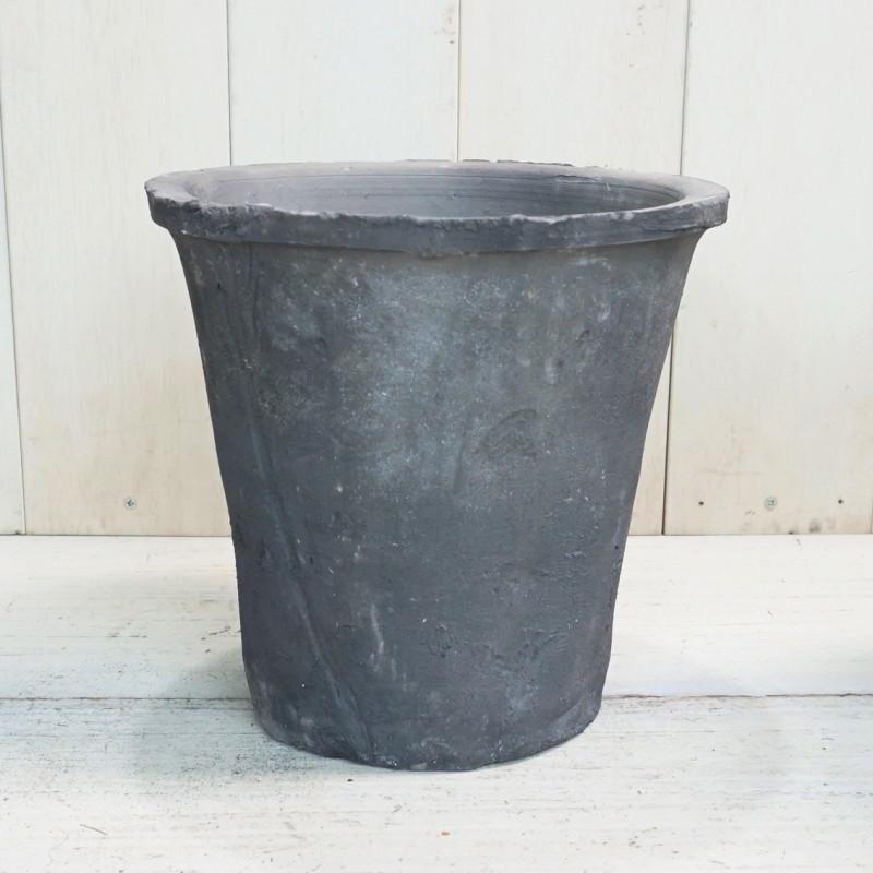 プランター おしゃれ ジャンクポット深/P L (Re/Gy) 23cm 7.5号 植木鉢