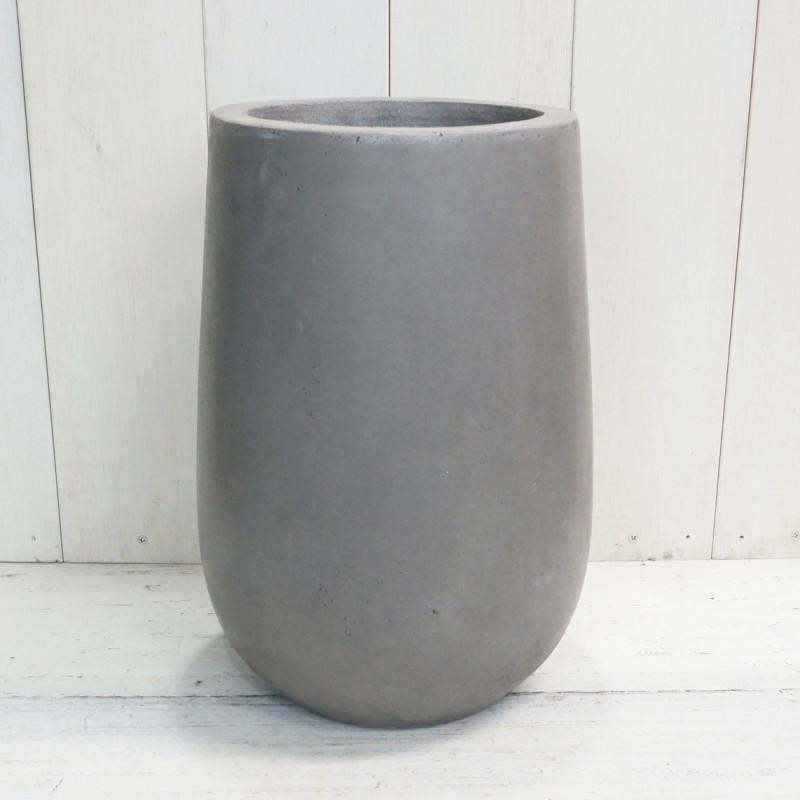 植木鉢 おしゃれ 大型 セメント セドナポットL 55cm 18号 底穴あり 背