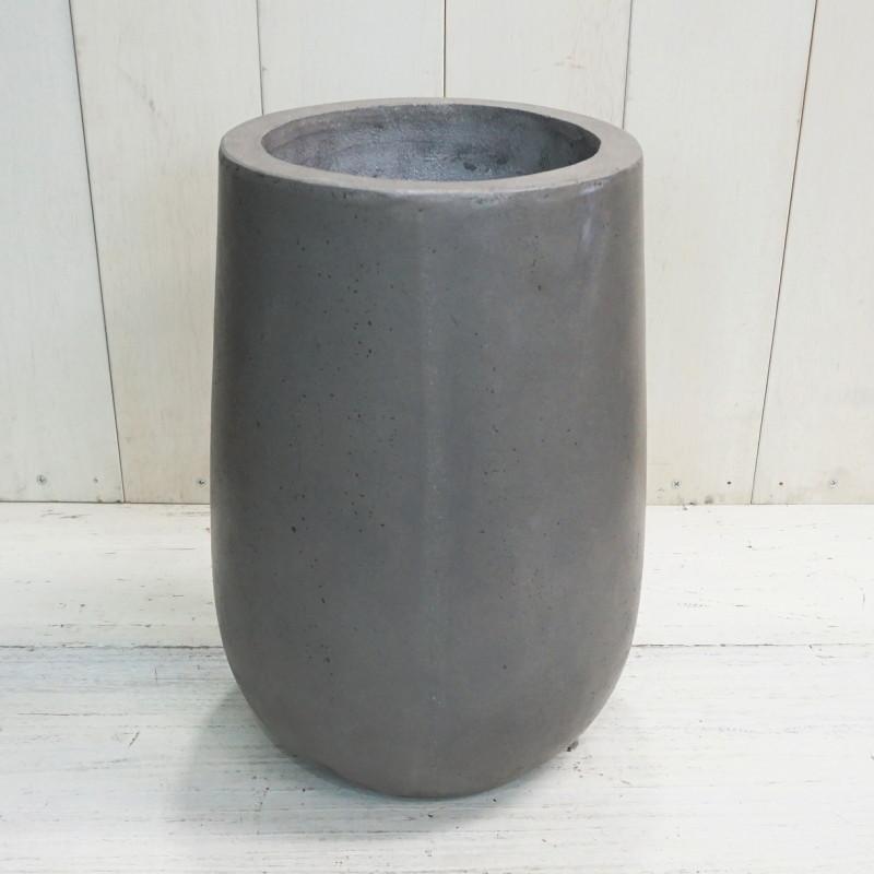 植木鉢 おしゃれ 大型 セメント セドナポットL 55cm 18号 底穴あり 背