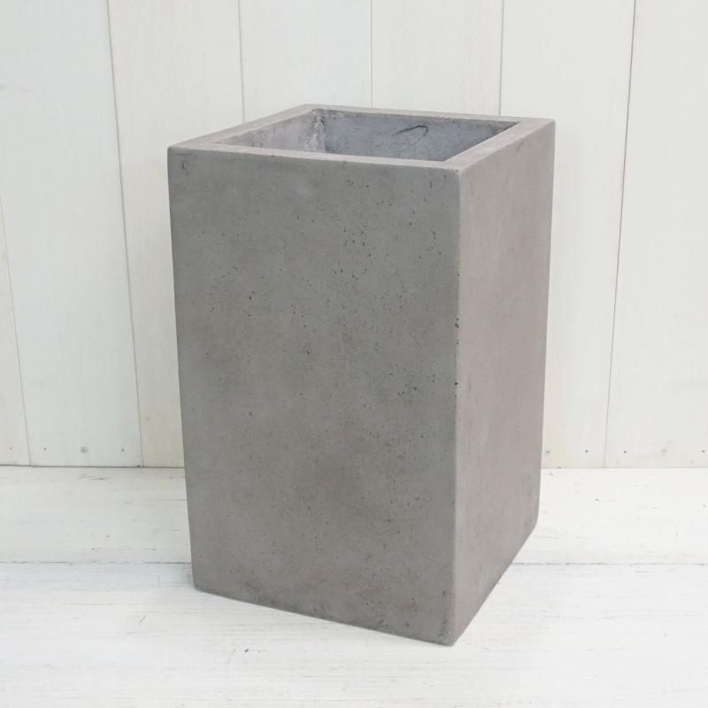 植木鉢 おしゃれ セメント セドナロング S 23.5cm 8号 底穴あり 背の高い プランター 鉢 室内 屋外 鉢植え 観葉植物 多肉植物 塊根の画像