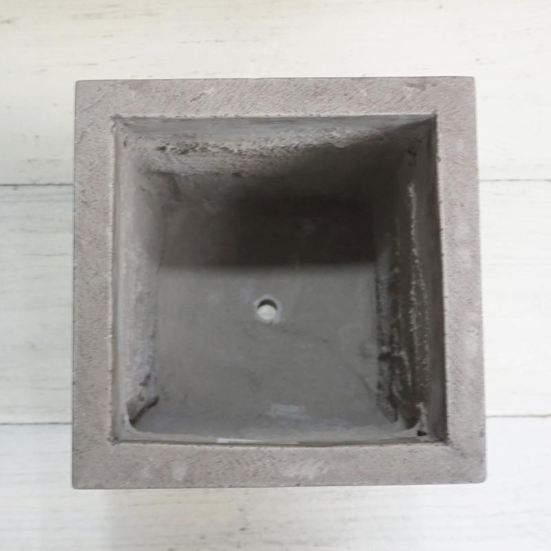 植木鉢 おしゃれ セメント セドナロング S 23.5cm 8号 底穴あり 背の高い プランター 鉢 室内 屋外 鉢植え 観葉植物 多肉植物 塊根の画像