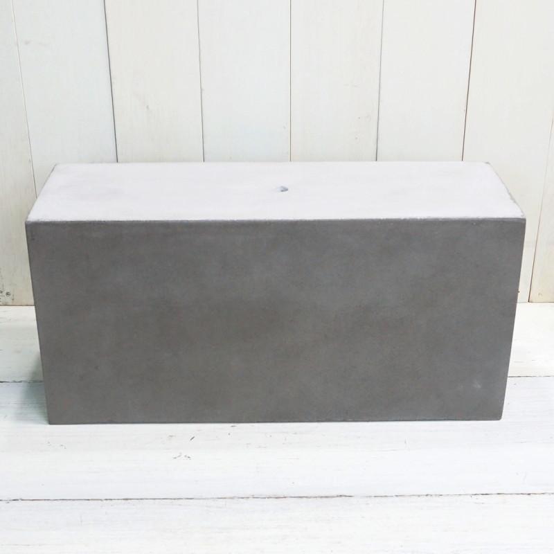 長角プランター 大型 セメント セドナレクタンガル M 82cm 底穴あり