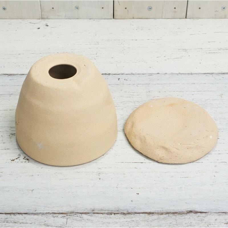 植木鉢 おしゃれ 素焼き 常滑焼 テラ ナチュレ アース 12cm 4号 10cm 3