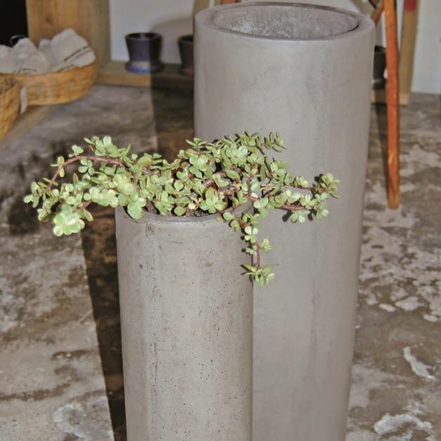植木鉢 おしゃれ セメント GH032 L 20cm 6.5号 底穴なし 背の 植木鉢 おしゃれ セメント GH032 L 20cm 6.5号 底穴なし 背の