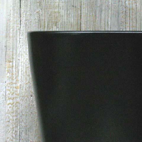 植木鉢 おしゃれ 陶器鉢 トールスクエア S (2色) 25cm 8号 穴あり 受け皿付 プランター 鉢 室内 屋外 鉢植え 観葉植物 塊根植物_10