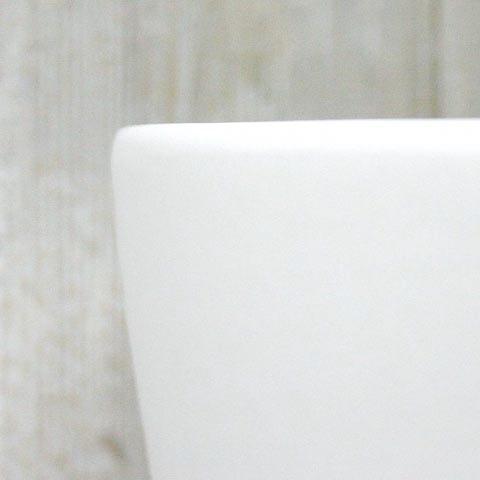 植木鉢 おしゃれ 陶器鉢 トールスクエア S (2色) 25cm 8号 穴あり