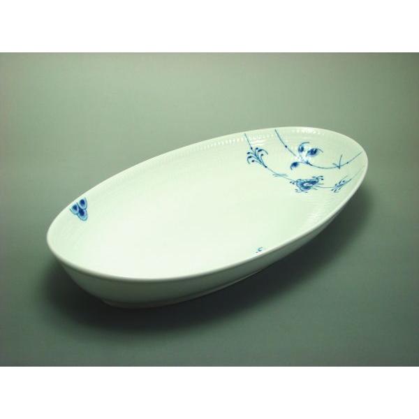 ロイヤルコペンハーゲン Royal Copenhagen ブルーパルメッテ オーバル