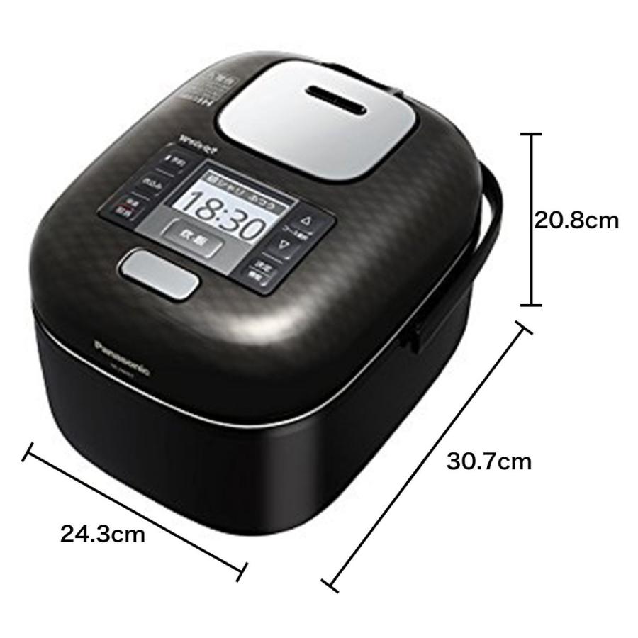 パナソニック Panasonic 圧力ihジャー炊飯器 3合 Jコンセプト Wおどり炊き Sr Jw057 Kk シャインブラック 新品 送料無料 ron Shop 通販 Yahoo ショッピング
