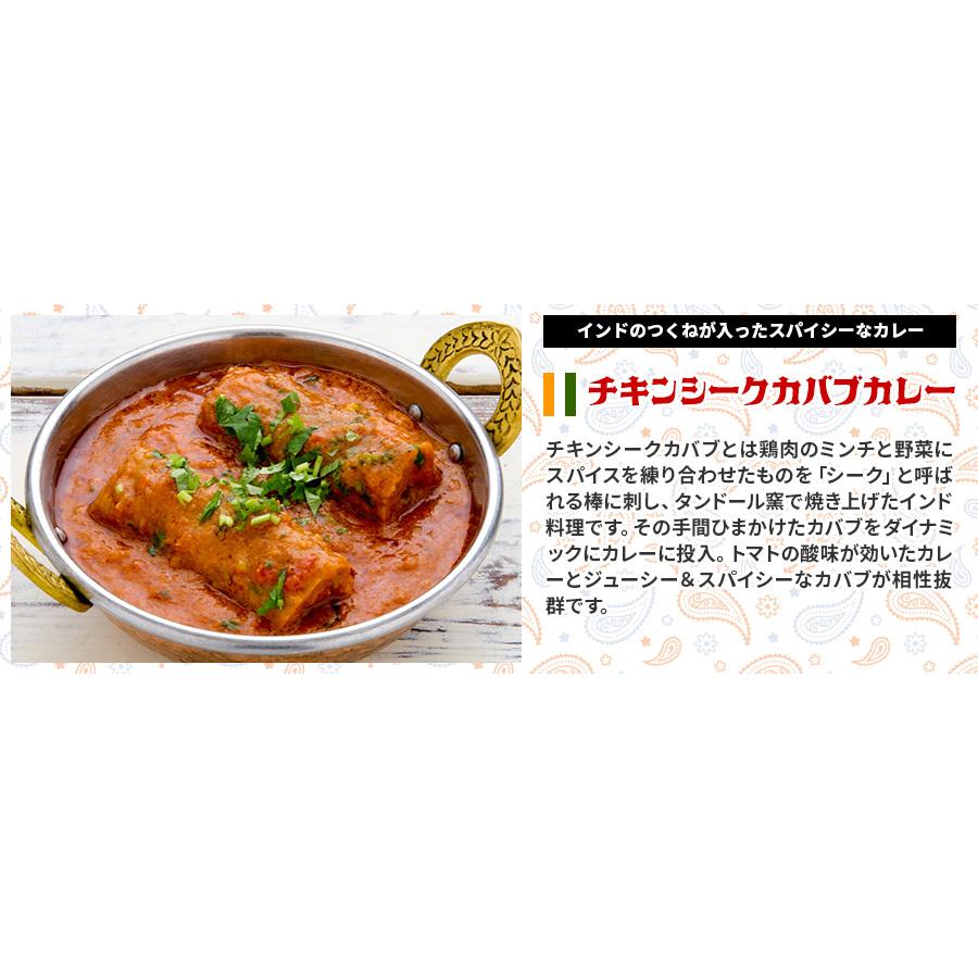 インドカレー ターリーセットC  送料無料 おまけのアチャール・激辛ペースト付き ナン＆ターメリックライス｜aarti-japan｜07