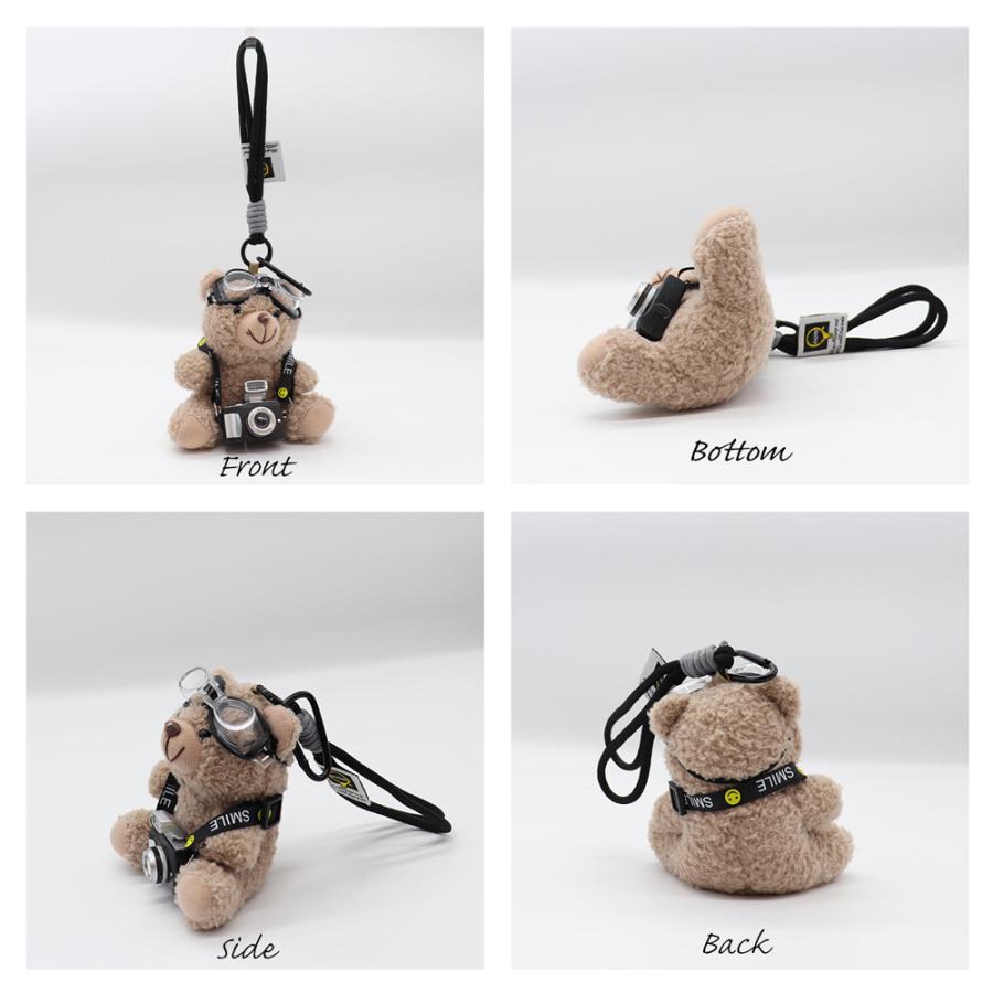 バッグチャーム ぬい撮り 光るカメラ付き ゴーグル くま パンダ