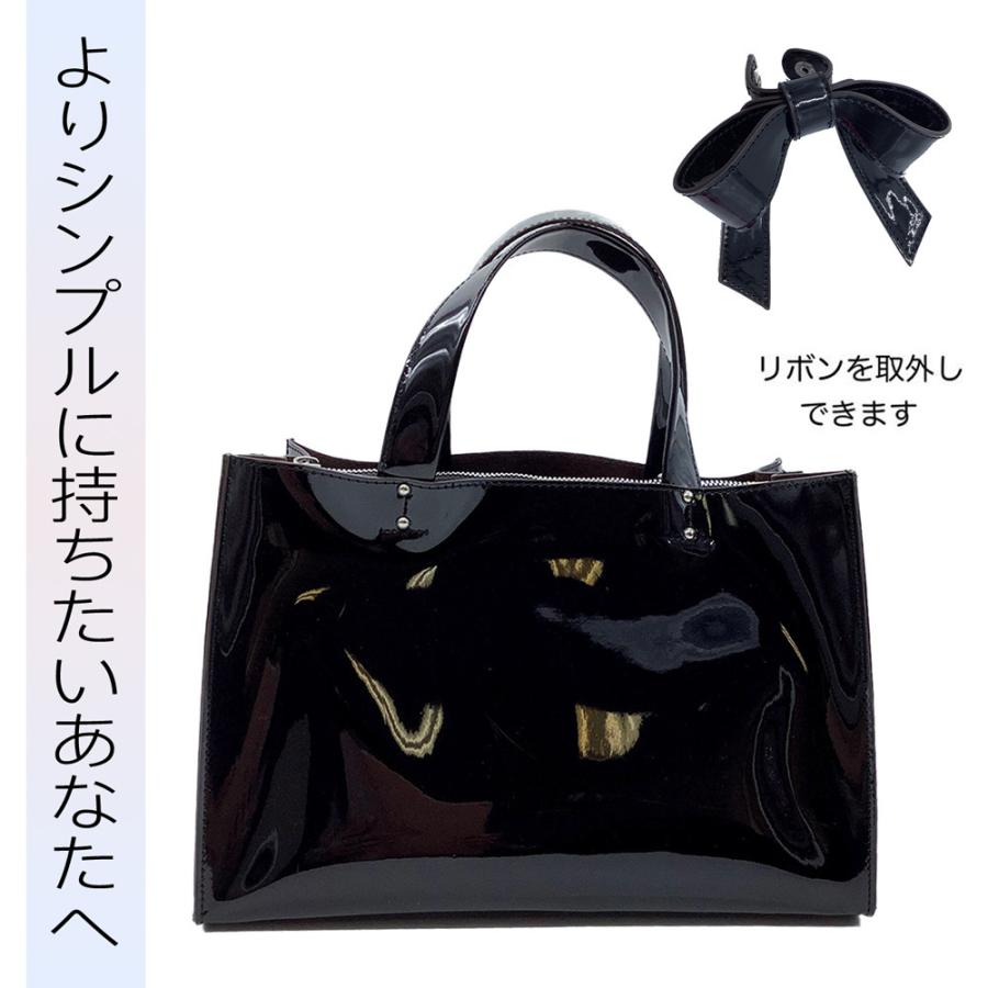 エナメルバッグ ハンドバッグ エナメル 軽い レディース 軽量 通勤 