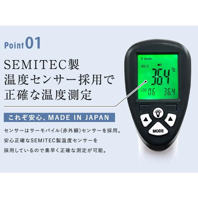 瞬間Ｐｉ！ １秒で測れる日本製温度計｜aas｜05