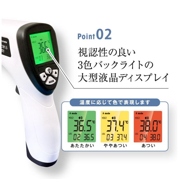 瞬間Ｐｉ！ １秒で測れる日本製温度計｜aas｜06
