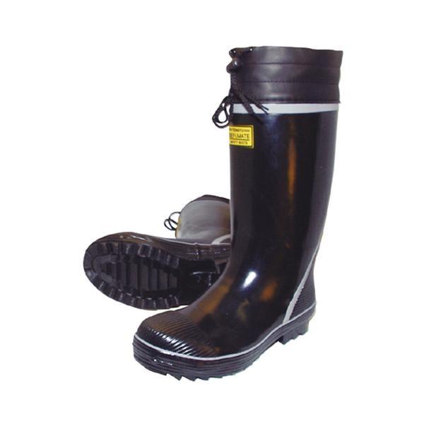 富士手袋工業 天牛 セーフティーカラーブーツ 黒24.5 991