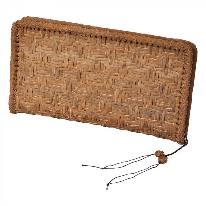 新商品 ヤマコー 山葡萄クラッチバッグ連続枡網代編み 代引 同梱不可 選べるサイズ展開