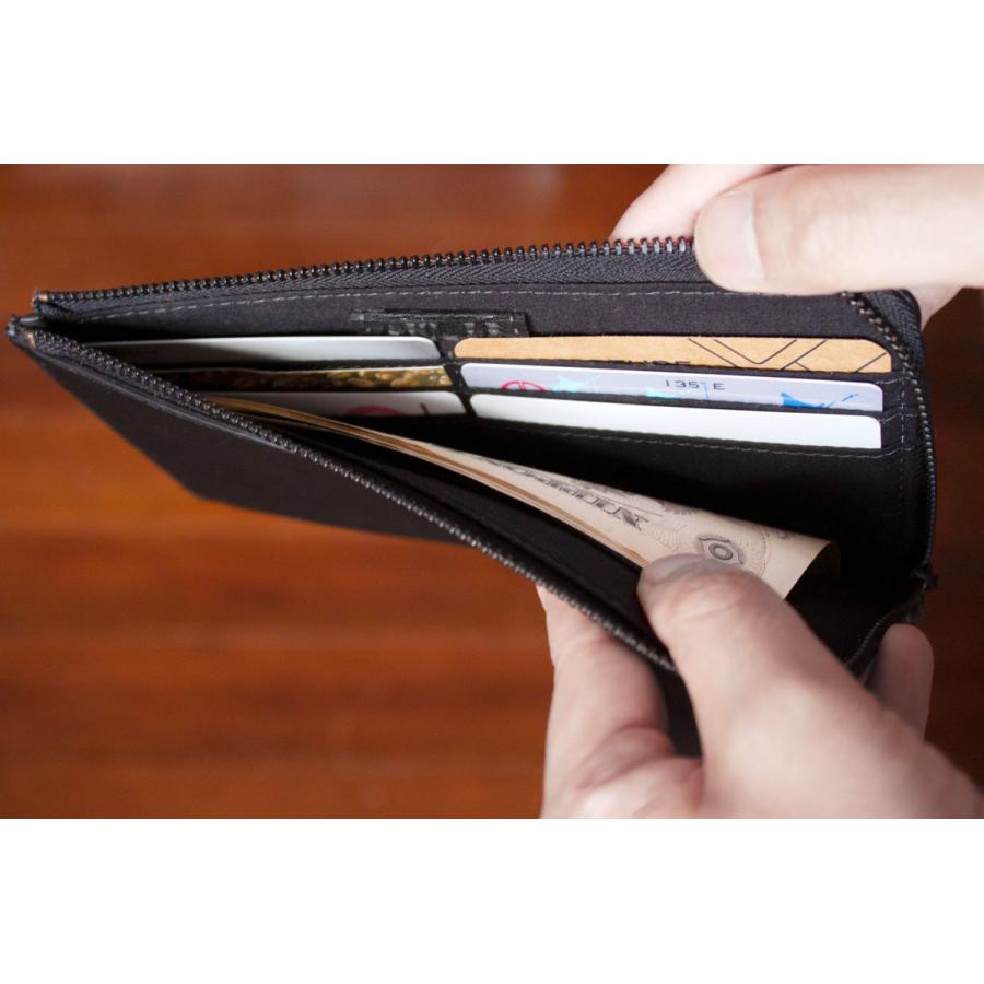 GRINDLODGE×Boab leather works 伊勢丹ブラック財布 WALLET / さいふ | Boab leather works