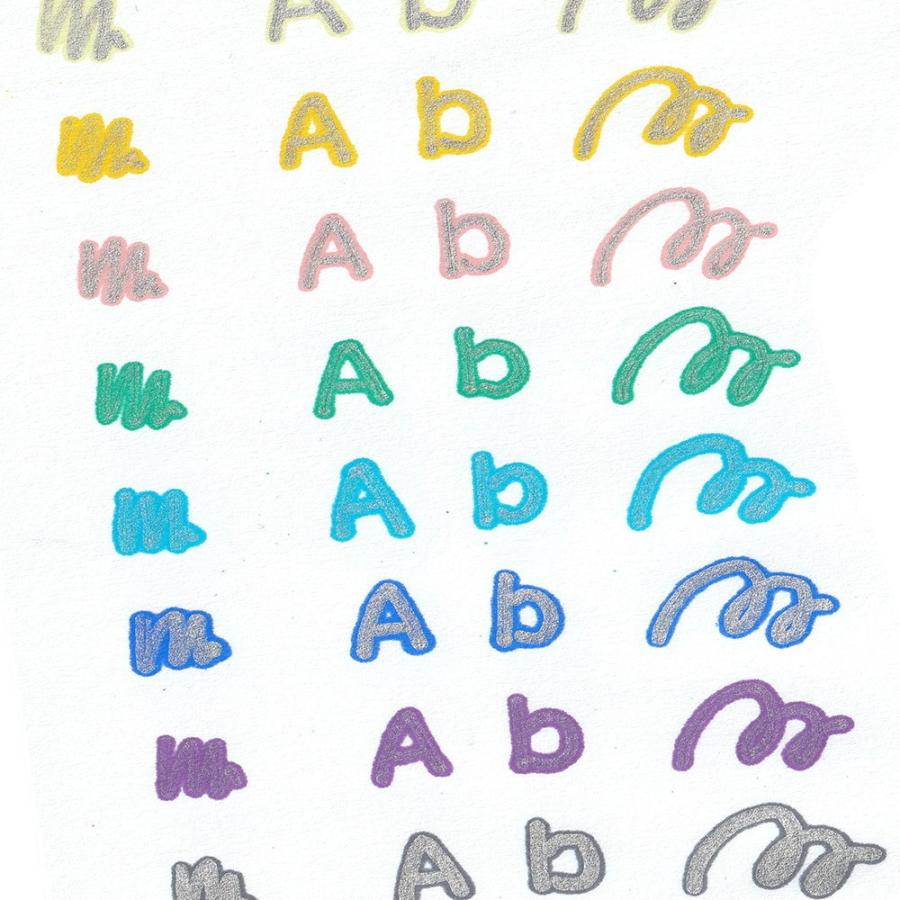 ふちどり風文字が書ける アウトラインペン 12色セット 内枠 メタリックペン ウォータープルーフ カラーペン メッセージカード プレゼント クリスマス 年賀状 Outlinepen As A Shop 通販 Yahoo ショッピング