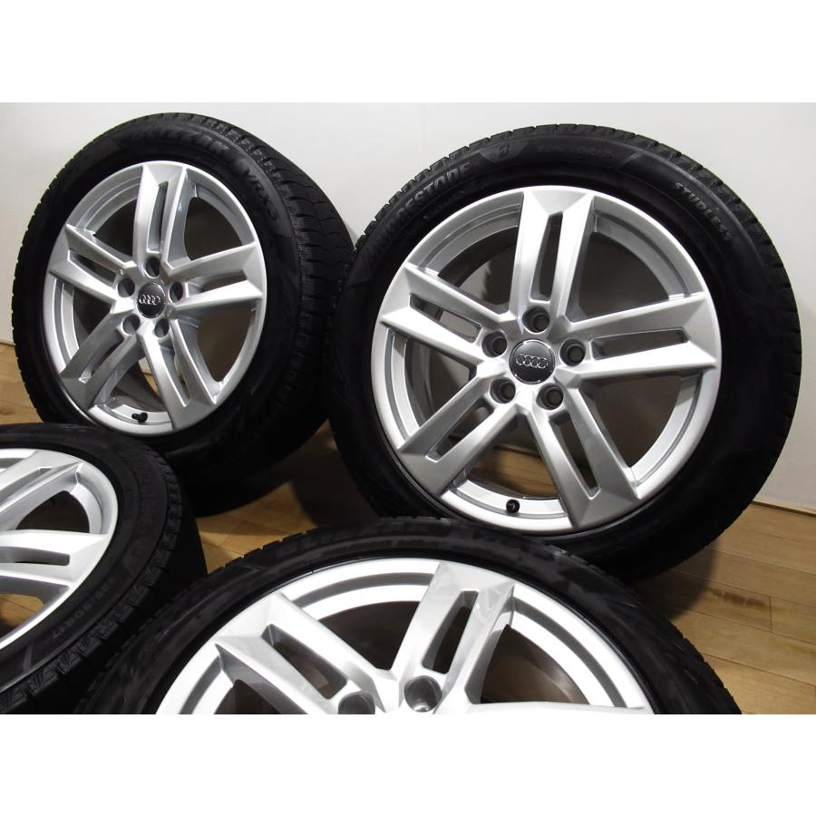 BRIDGESTONE（ブリヂストン） 美品 超バリ溝 8W型 アウディ A4 純正 5 