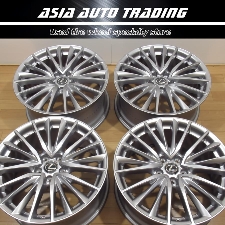 ①レクサス純正アルミホイール　19X8.5J 新車外し　1本　IS ①レクサス純正アルミホイール 19X8.5J さうな 新車外し 1本 IS