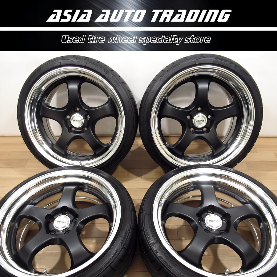 WORK マイスターS1R pcd100 5穴 2本 （WORK 美品 マイスター S1R 8.5J+ 
