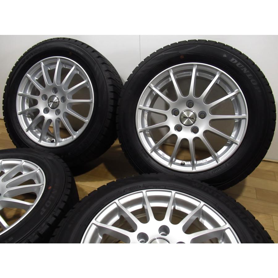 DUNLOP（ダンロップ） 美品 走行極少 Weds IRVNE F01 6.5J+46 PCD112-5 