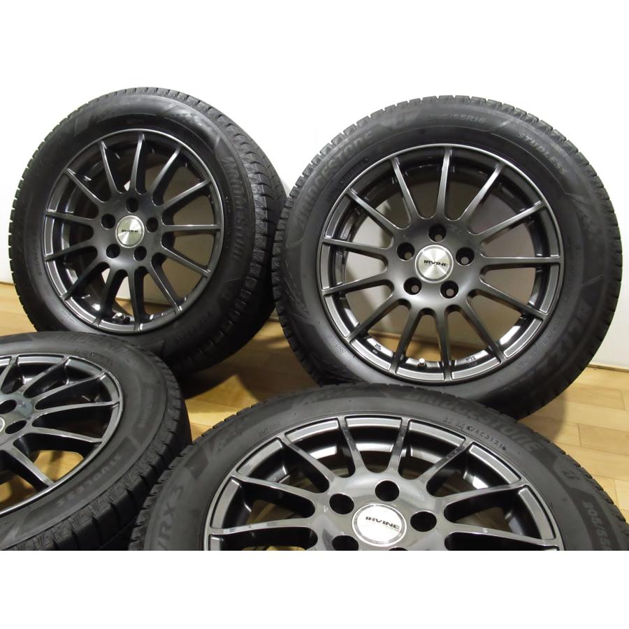 BRIDGESTONE（ブリヂストン） 美品 Weds IRVINE F01 6.5J+30 PCD112-5 
