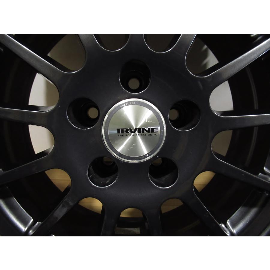 美品 Weds IRVINE F01 6.5J+30 PCD112-5穴 ブリヂストン VRX3 205/55R16 2021年後半 走行極少 スタッドレス アウディ A3 セダン 2014〜2021の画像