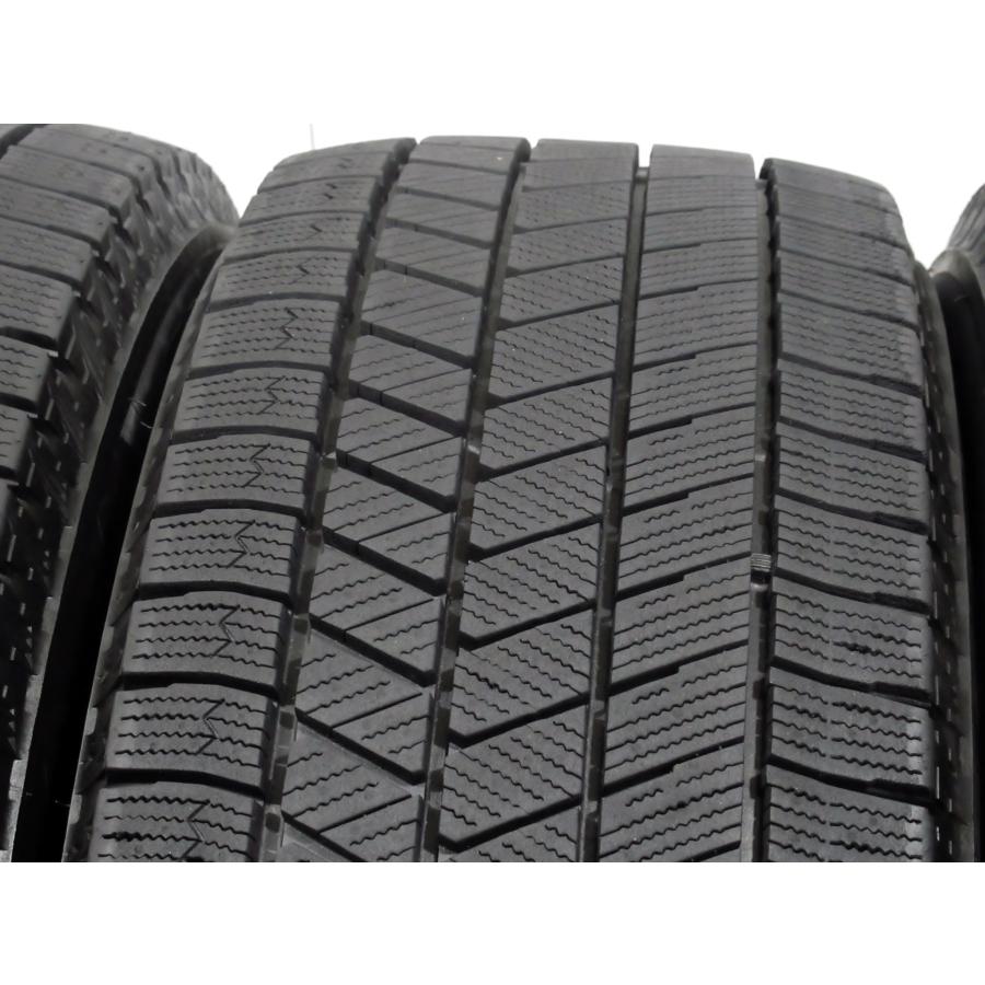 美品 Weds IRVINE F01 6.5J+30 PCD112-5穴 ブリヂストン VRX3 205/55R16 2021年後半 走行極少 スタッドレス アウディ A3 セダン 2014〜2021の画像