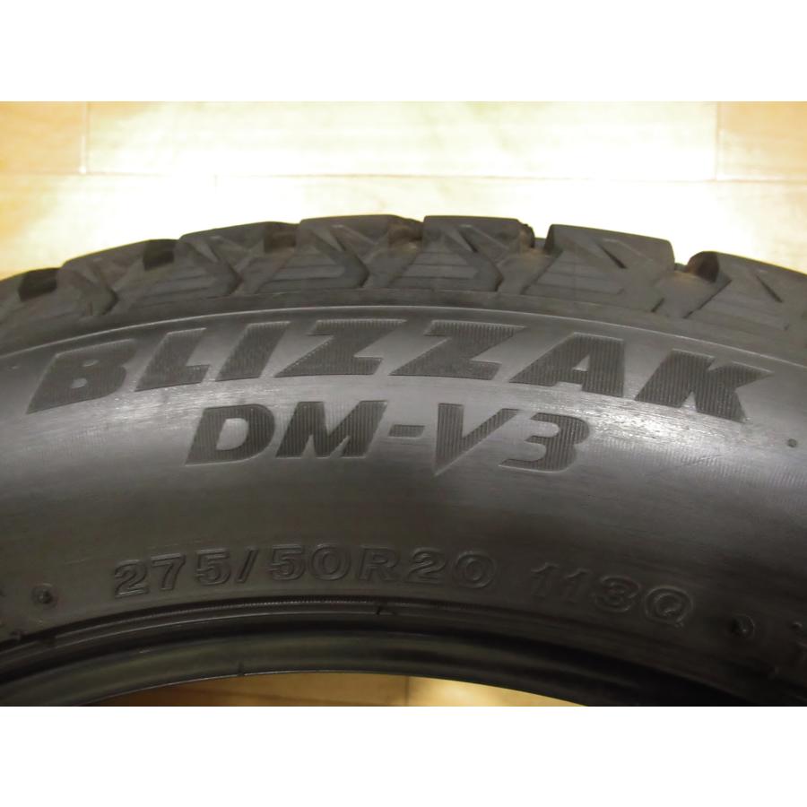 溝有 ブリヂストン DM-V3 275/50R20 BLIZZAK 2019年後半 スタッドレス ベンツ W166 W167 GL GLE GLS W463 G63 G550 BMW X7 アウディ Q8 等の画像