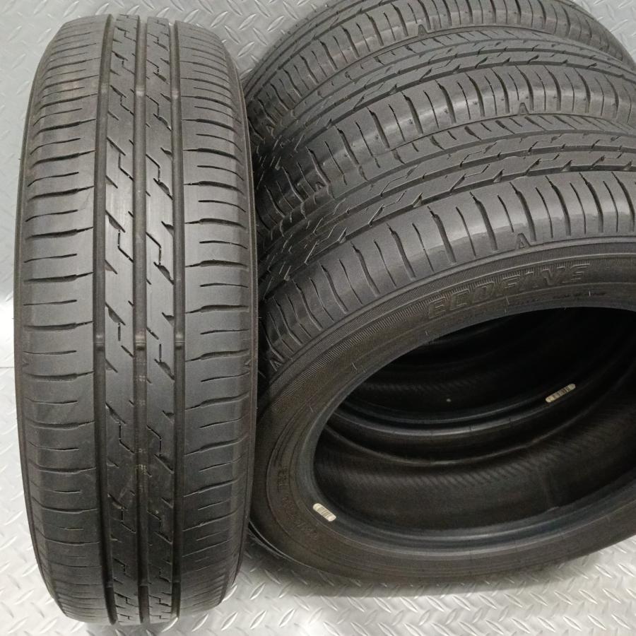 タイヤ・ホイール 155/65R14 DUNLOP ECOFINE イエローハット（YellowHat） 超バリ溝 ECOFINE 155/65R14 2023年製造