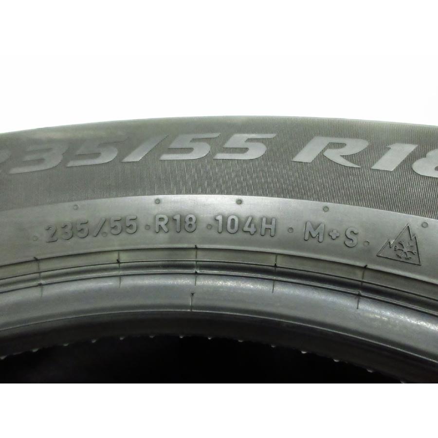 バリ溝 ピレリ アイスゼロ アシンメトリコ 235/55R18 2022年後半 スタッドレス 4本セット 札幌市 タイヤ交換OK 冬 タイヤの画像