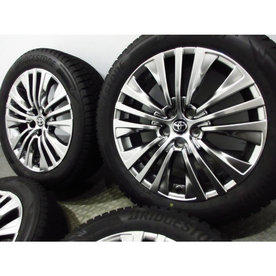 美品ハリアー純正 ブリヂストン DM-V3 スタッドレスタイヤ 19インチ