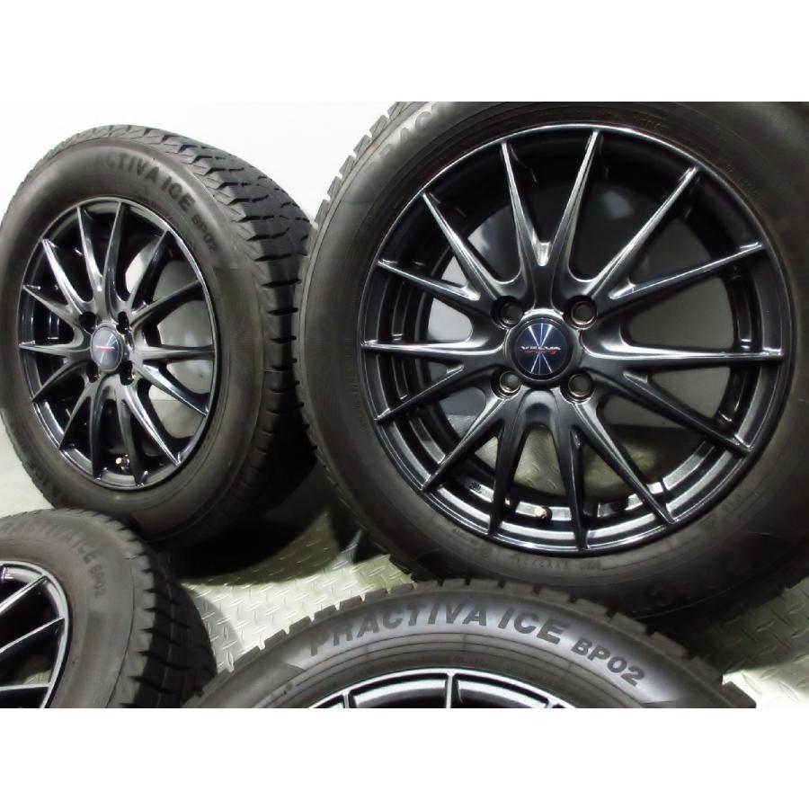 イエローハット（YellowHat） 美品 超バリ溝 Weds VELVA SPORT2 5.5J+ 