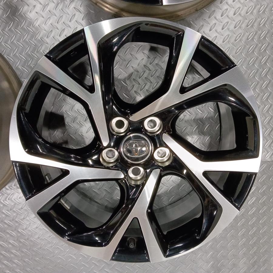 トヨタ（TOYOTA） 美品 C-HR Gグレード 純正 18インチ 7J+50 PCD114.3 
