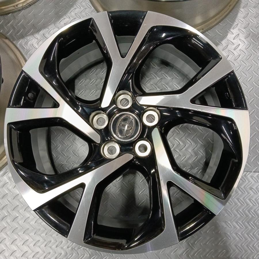 トヨタ（TOYOTA） 美品 C-HR Gグレード 純正 18インチ 7J+50 PCD114.3 