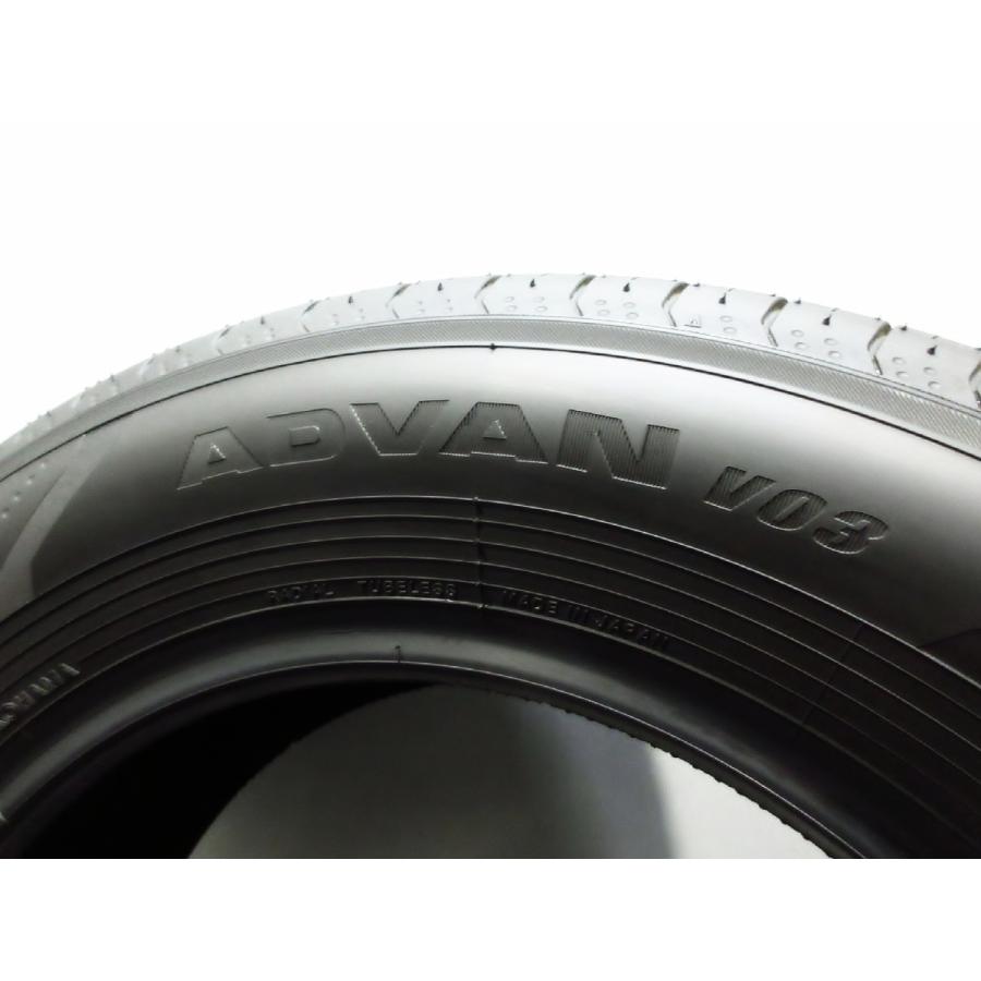 新車外し ヨコハマ 夏 タイヤ  YOKOHAMA ADVAN V03 アドバン V03 225/65R17 ヨコハマタイヤ（YOKOHAMA TIRE） 新車外し ヨコハマ ADVAN V03 225