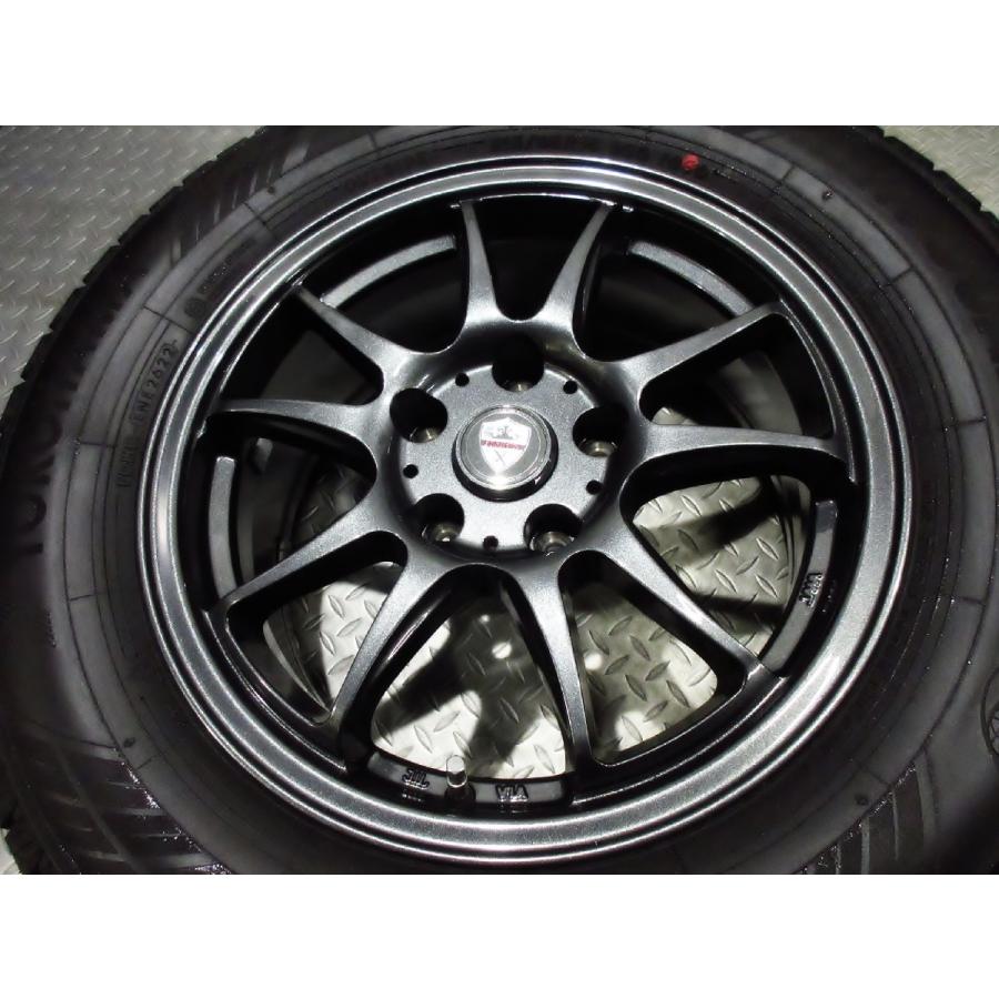 ほぼ新品 ELBE ESTROSA 6.5J+35 PCD114.3-5穴 ヨコハマ IG60 215/65R16 2022年 ice GUARD スタッドレス 20 30 アルファード ヴェルファイア｜aatstore｜05