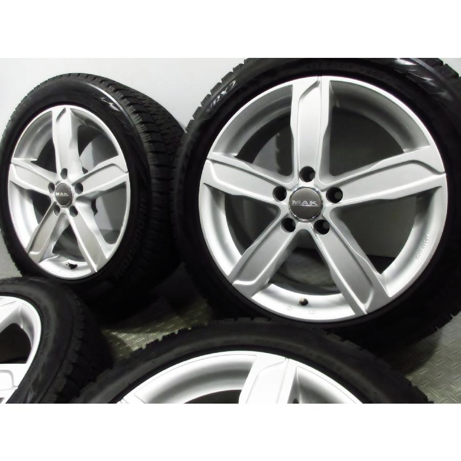 ブリザック VRX2 綺麗品 超バリ溝 MAK STADT 7.5J+36 PCD112-5穴 