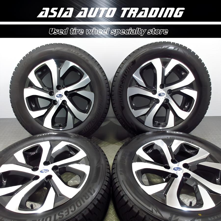 アウトバックほぼ新品！純正スバル 18インチ ホイールセット タイヤ付き