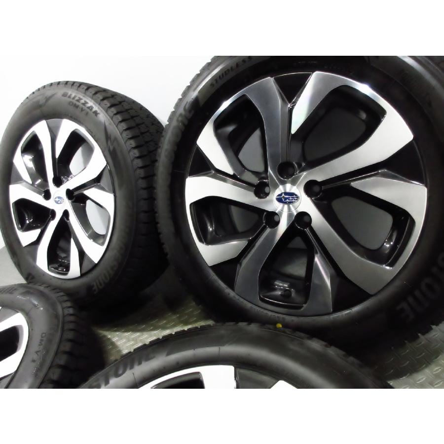 中古】TOYO スタッドレス 交し レガシィアウトバック純正 18インチ 