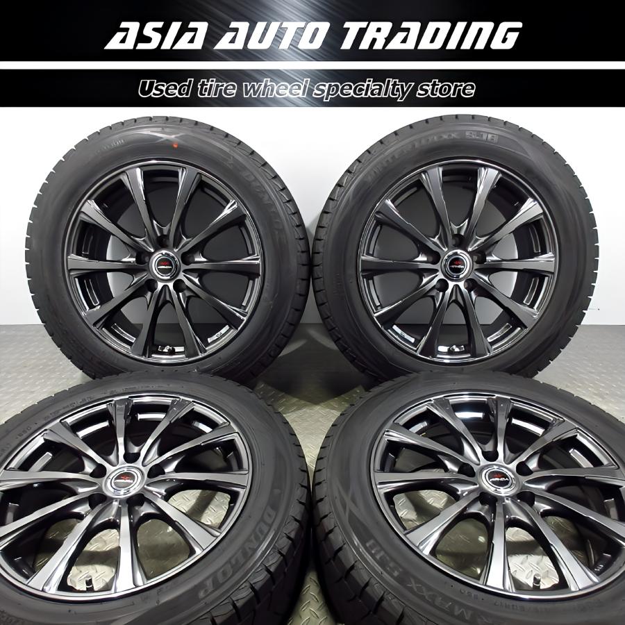 DUNLOP 美品 走行極少 ダンロップ AIRNOVA SB10 7J+48 PCD114.3